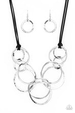 Load image into Gallery viewer, Spiraling Out of COUTURE - Silver Necklace - Paparazzi - Dare2bdazzlin N Jewelry
