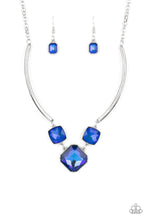 Load image into Gallery viewer, Divine IRIDESCENCE - Blue Necklace - Paparazzi - Dare2bdazzlin N Jewelry
