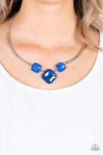 Load image into Gallery viewer, Divine IRIDESCENCE - Blue Necklace - Paparazzi - Dare2bdazzlin N Jewelry
