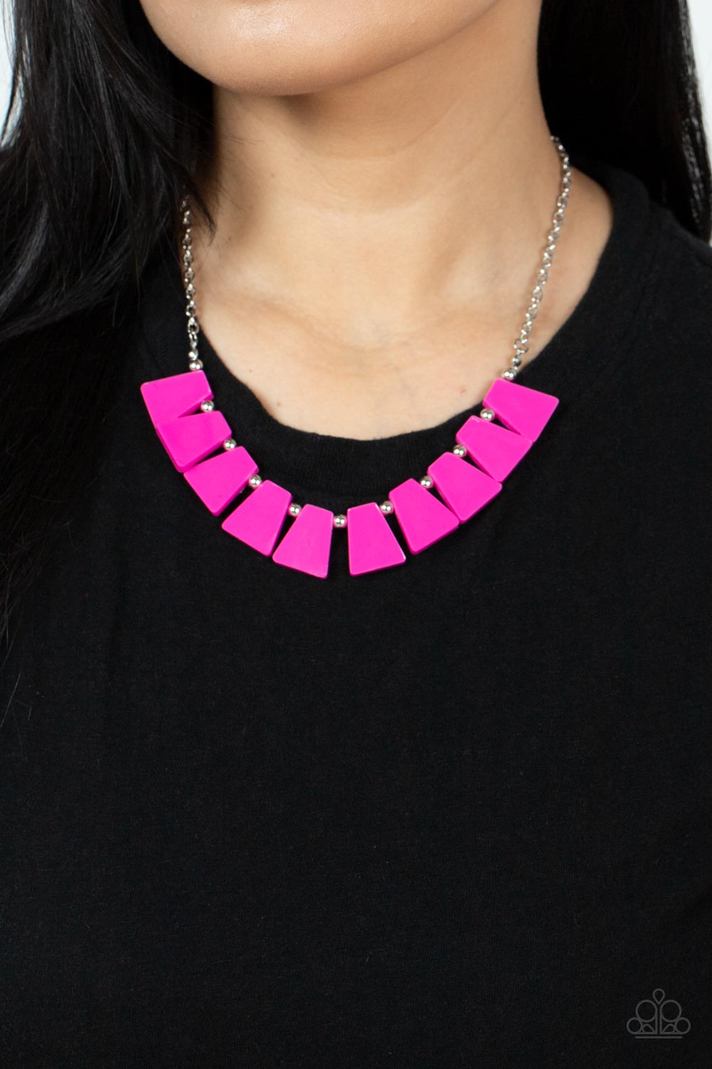 Vivaciously Versatile - Pink Necklace - Paparazzi - Dare2bdazzlin N Jewelry