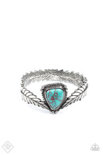 Load image into Gallery viewer, Desert Roost - Blue Bracelet - Paparazzi - Dare2bdazzlin N Jewelry
