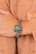 Load image into Gallery viewer, Desert Roost - Blue Bracelet - Paparazzi - Dare2bdazzlin N Jewelry
