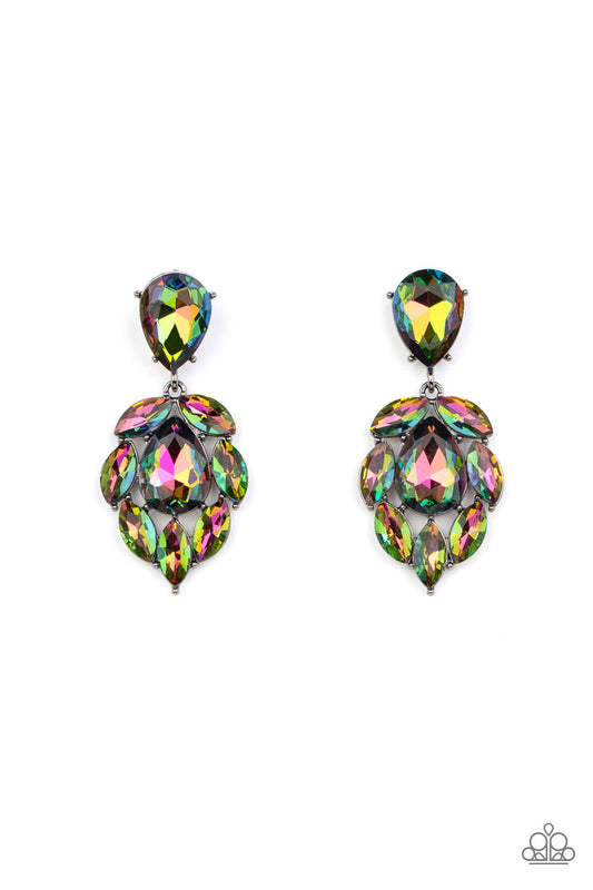 Galactic Go-Getter - Multi Earring - Paparazzi - Dare2bdazzlin N Jewelry