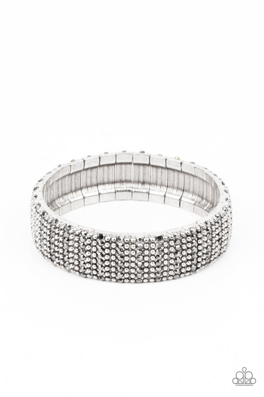 The GRIT Factor - Silver Bracelet - Paparazzi - Dare2bdazzlin N Jewelry