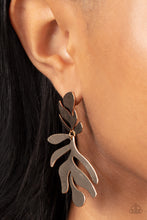 Load image into Gallery viewer, Palm Picnic - Gold Earring - Paparazzi - Dare2bdazzlin N Jewelry
