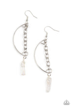 Load image into Gallery viewer, Yin to My Yang - White Earring - Paparazzi - Dare2bdazzlin N Jewelry
