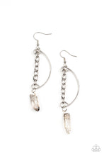 Load image into Gallery viewer, Yin to My Yang - Silver Earring - Paparazzi - Dare2bdazzlin N Jewelry
