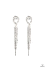 Load image into Gallery viewer, Luxury Lasso - White Earring - Paparazzi - Dare2bdazzlin N Jewelry
