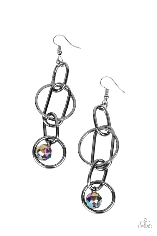 Park Avenue Princess - Multi Earring - Paparazzi - Dare2bdazzlin N Jewelry