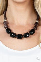 Load image into Gallery viewer, Ten Out of TENACIOUS - Black Necklace - Paparazzi - Dare2bdazzlin N Jewelry
