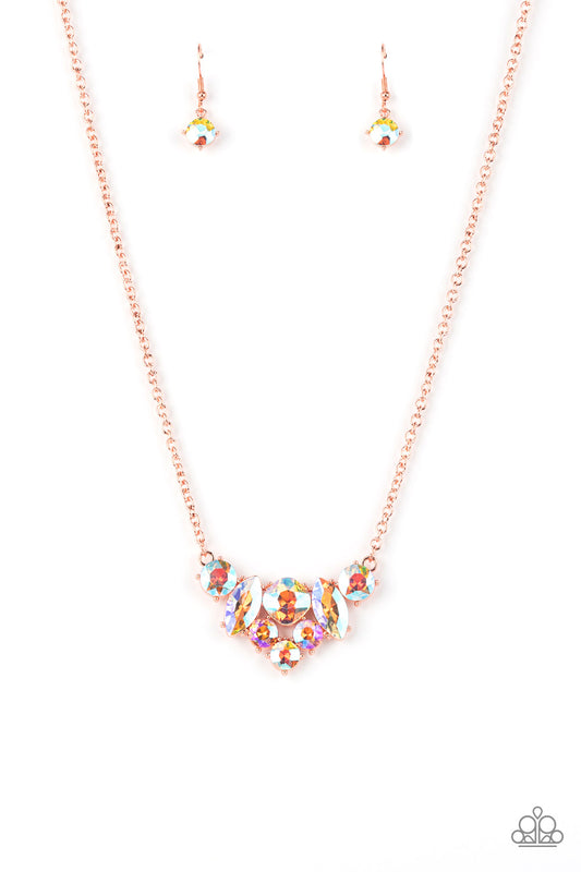 Lavishly Loaded - Copper Necklace - Paparazzi - Dare2bdazzlin N Jewelry