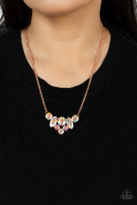 Lavishly Loaded - Copper Necklace - Paparazzi - Dare2bdazzlin N Jewelry