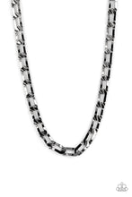 Load image into Gallery viewer, Full-Court Press - Black Necklace - Paparazzi - Dare2bdazzlin N Jewelry
