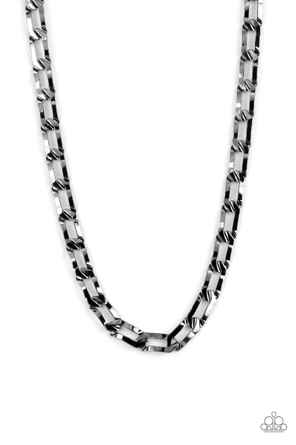 Full-Court Press - Black Necklace - Paparazzi - Dare2bdazzlin N Jewelry