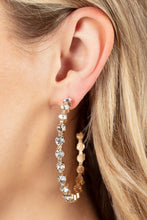 Load image into Gallery viewer, Royal Reveler - Gold Earring - Paparazzi - Dare2bdazzlin N Jewelry
