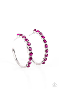Photo Finish - Pink Earring - Paparazzi - Dare2bdazzlin N Jewelry