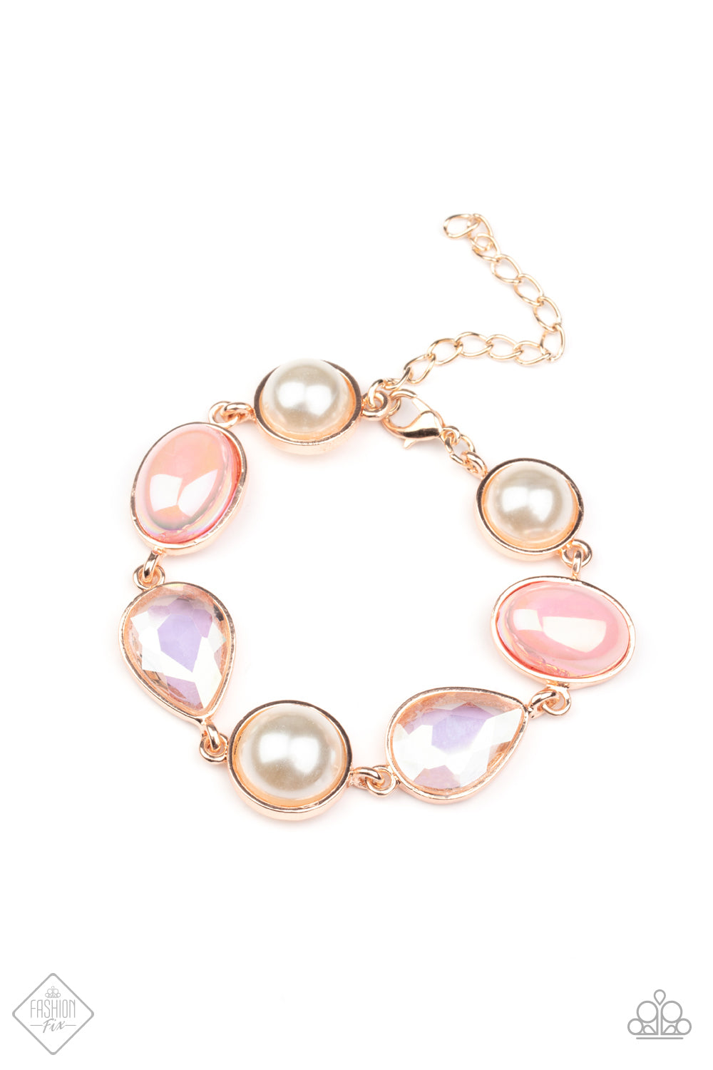 Nostalgically Nautical - Rose Gold Bracelet - Paparazzi - Dare2bdazzlin N Jewelry