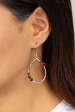 Load image into Gallery viewer, Shop Till You DROPLET - Red Earring - Paparazzi - Dare2bdazzlin N Jewelry
