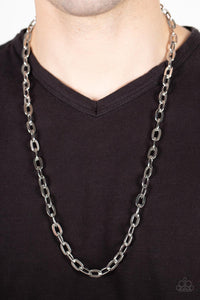 Interference - Silver Necklace - Paparazzi - Dare2bdazzlin N Jewelry