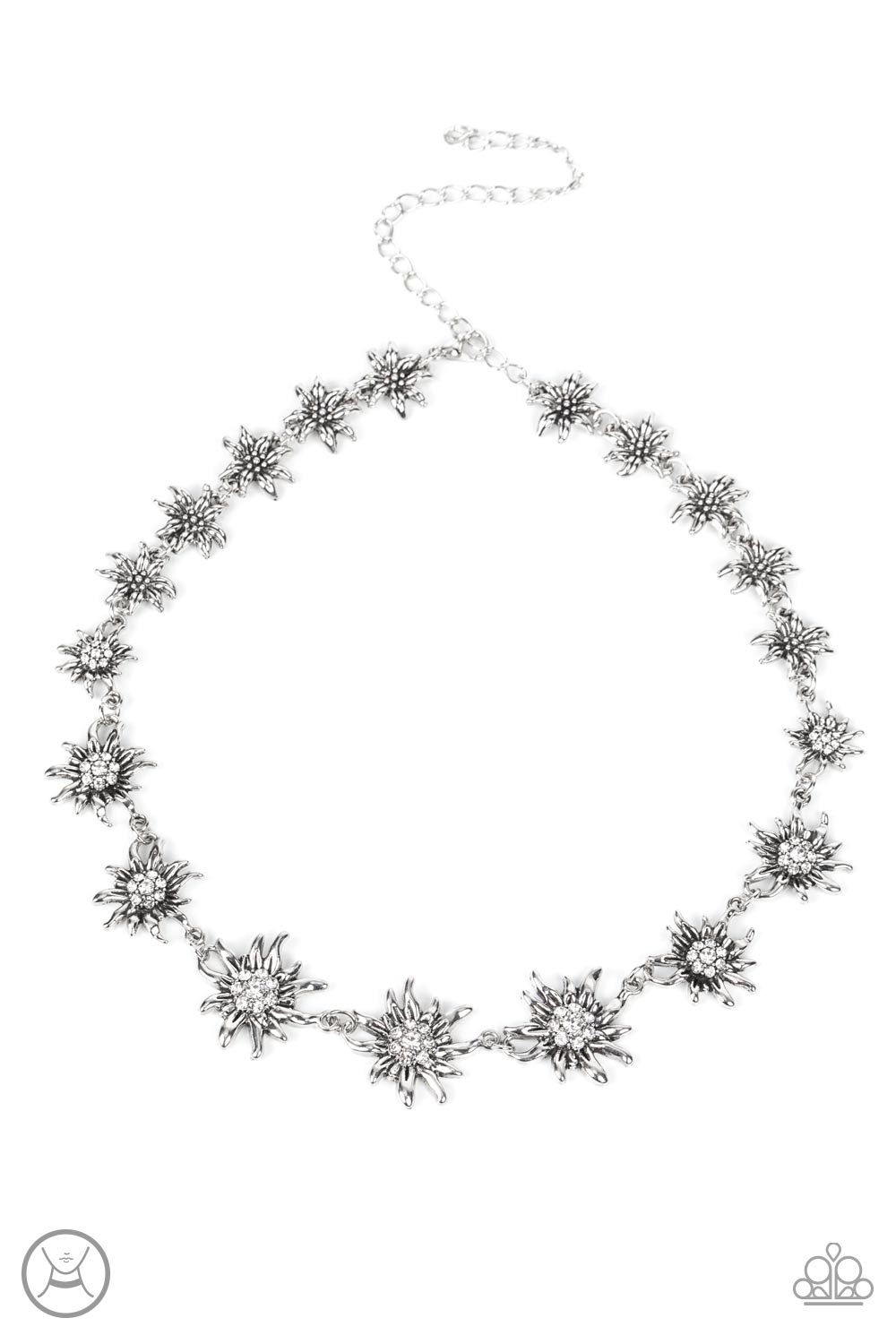 Get Up and GROW - White Necklace - Paparazzi - Dare2bdazzlin N Jewelry
