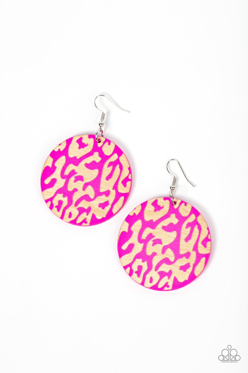 Catwalk Safari - Pink Earring - Paparazzi - Dare2bdazzlin N Jewelry