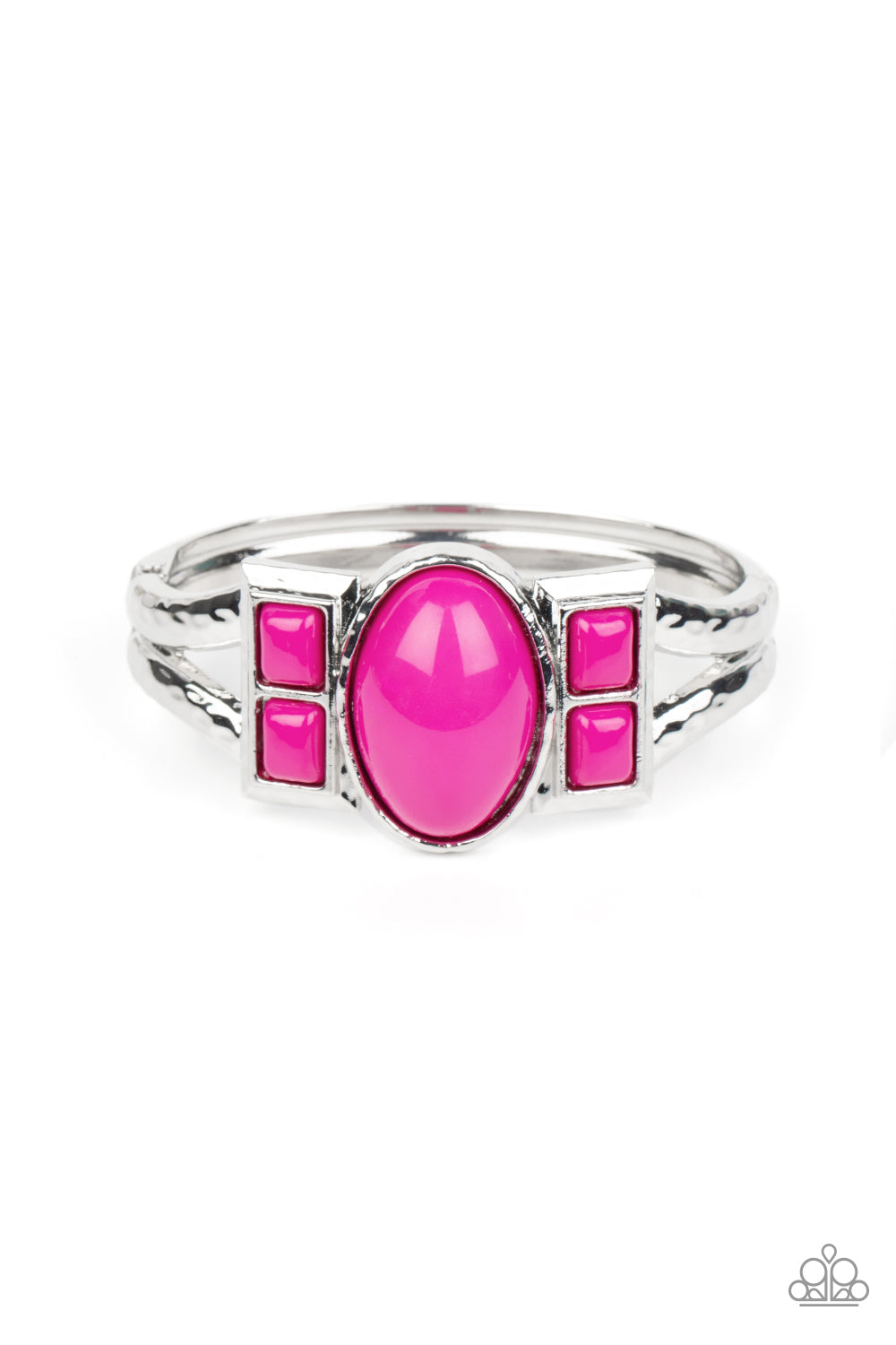 A Touch of Tiki - Pink Bracelet - Paparazzi - Dare2bdazzlin N Jewelry