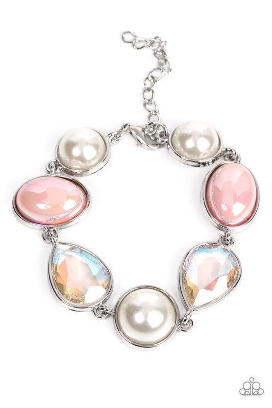 Nostalgically Nautical - Pink Bracelet - Paparazzi - Dare2bdazzlin N Jewelry