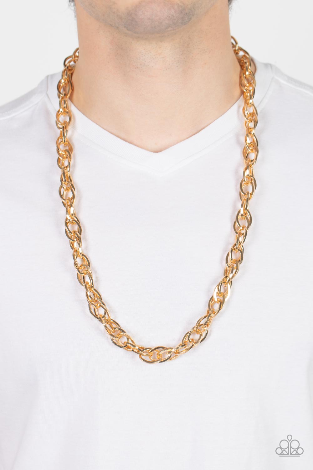 Custom Couture - Gold Necklace - Paparazzi - Dare2bdazzlin N Jewelry