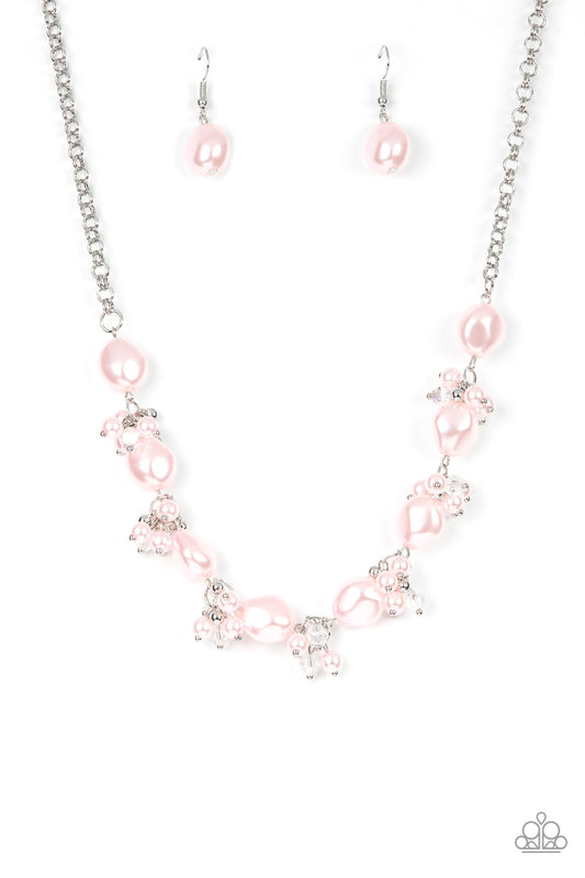 Rolling with the BRUNCHES - Pink Necklace - Paparazzi - Dare2bdazzlin N Jewelry