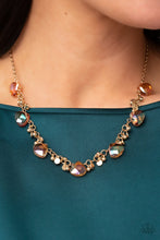Load image into Gallery viewer, Sassy Super Nova - Gold Necklace - Paparazzi - Dare2bdazzlin N Jewelry
