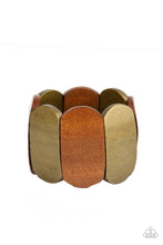 Load image into Gallery viewer, Natural Nirvana - Brass Bracelet - Paparazzi - Dare2bdazzlin N Jewelry
