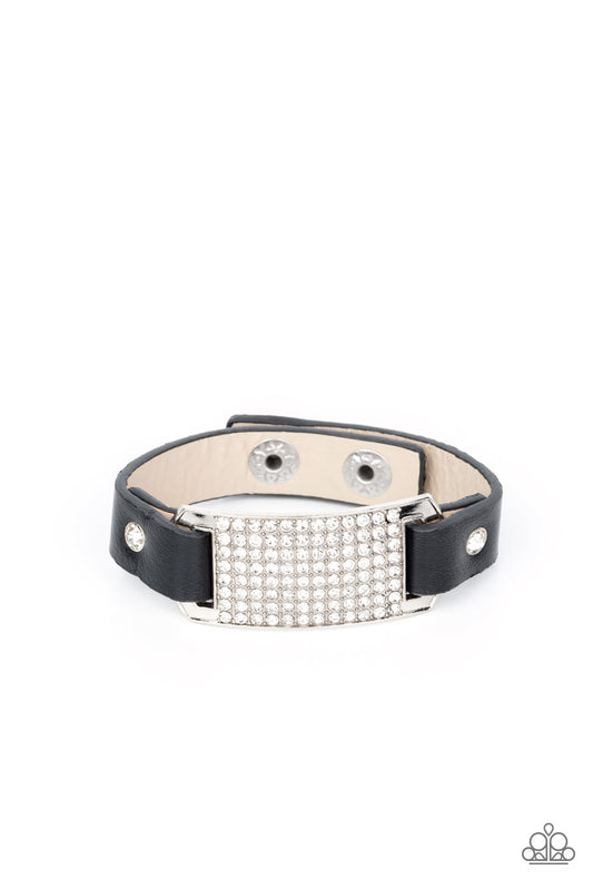 Urban Rivalry - Black Urban Bracelet - Paparazzi - Dare2bdazzlin N Jewelry