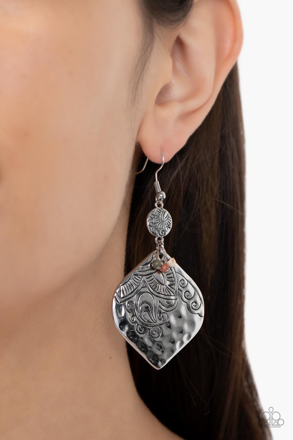Tropical Terrace - Multi Earring - Paparazzi - Dare2bdazzlin N Jewelry