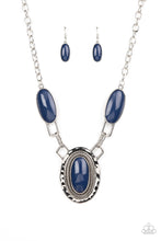 Load image into Gallery viewer, Count to TENACIOUS - Blue Necklace - Paparazzi - Dare2bdazzlin N Jewelry
