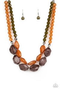 Tropical Trove - Multi Necklace - Paparazzi - Dare2bdazzlin N Jewelry