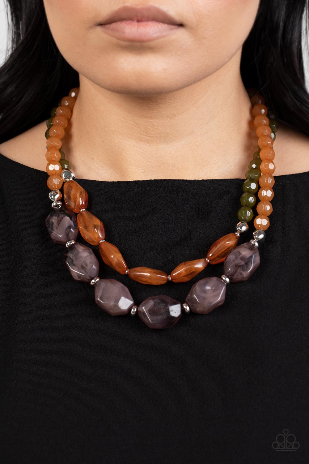 Tropical Trove - Multi Necklace - Paparazzi - Dare2bdazzlin N Jewelry