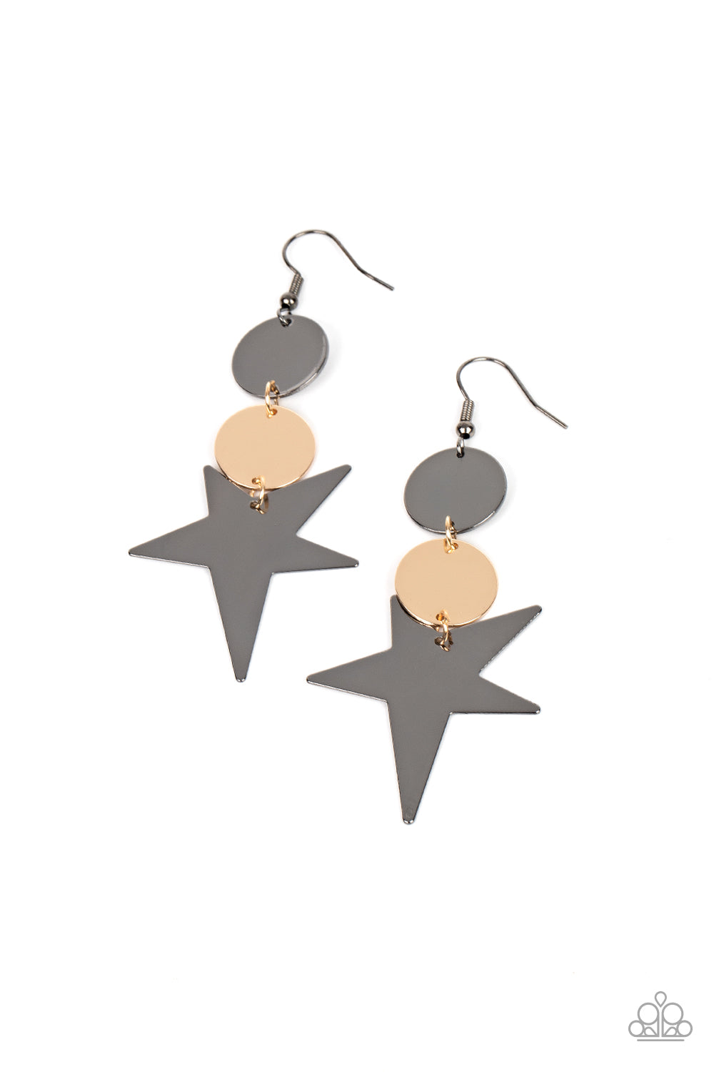 Star Bizarre - Multi Earring - Paparazzi - Dare2bdazzlin N Jewelry