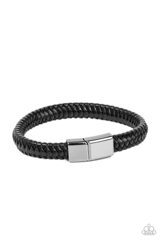 HAUTE-breaker - Black Urban Bracelet - Paparazzi - Dare2bdazzlin N Jewelry