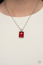 Load image into Gallery viewer, Understated Dazzle - Red Necklace - Paparazzi - Dare2bdazzlin N Jewelry
