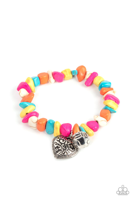 Love You to Pieces - Multi Bracelet - Paparazzi - Dare2bdazzlin N Jewelry