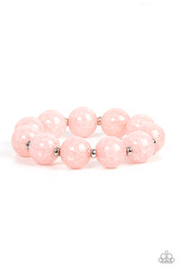 Arctic Affluence - Pink Bracelet - Paparazzi - Dare2bdazzlin N Jewelry