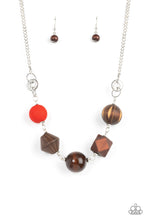 Load image into Gallery viewer, Eco Extravaganza - Red Necklace - Paparazzi - Dare2bdazzlin N Jewelry
