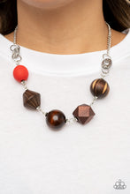 Load image into Gallery viewer, Eco Extravaganza - Red Necklace - Paparazzi - Dare2bdazzlin N Jewelry
