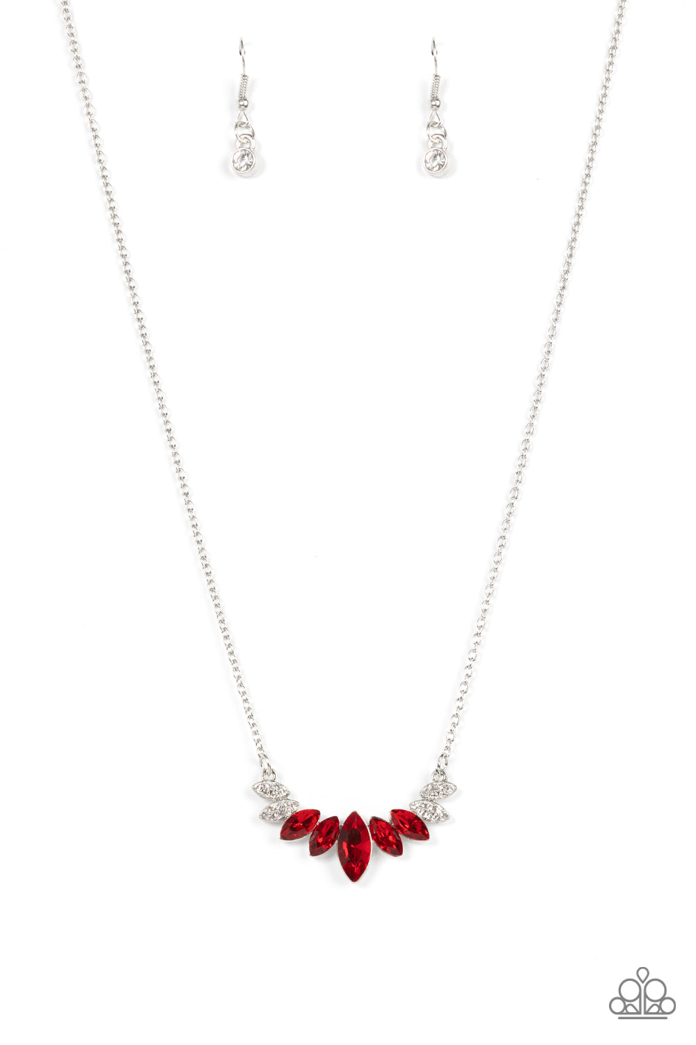 One Empire at a Time - Red Necklace - Paparazzi - Dare2bdazzlin N Jewelry