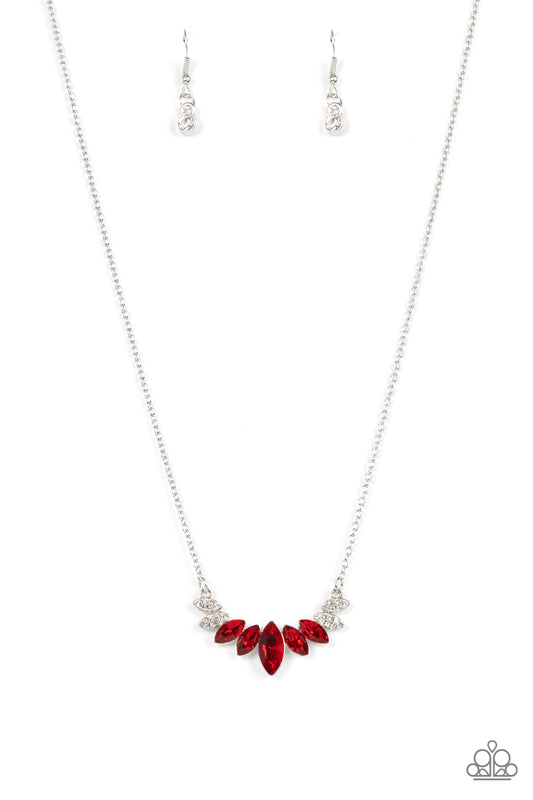 One Empire at a Time - Red Necklace - Paparazzi - Dare2bdazzlin N Jewelry