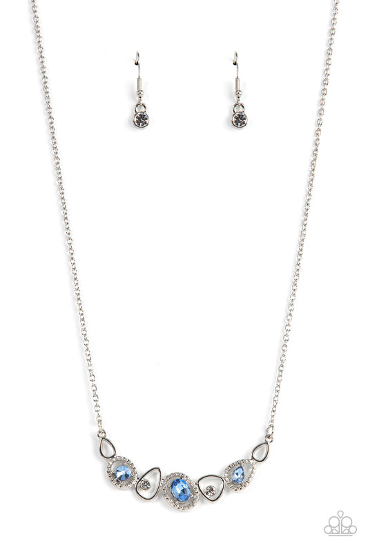 Celestial Cadence - Blue Necklace - Paparazzi - Dare2bdazzlin N Jewelry