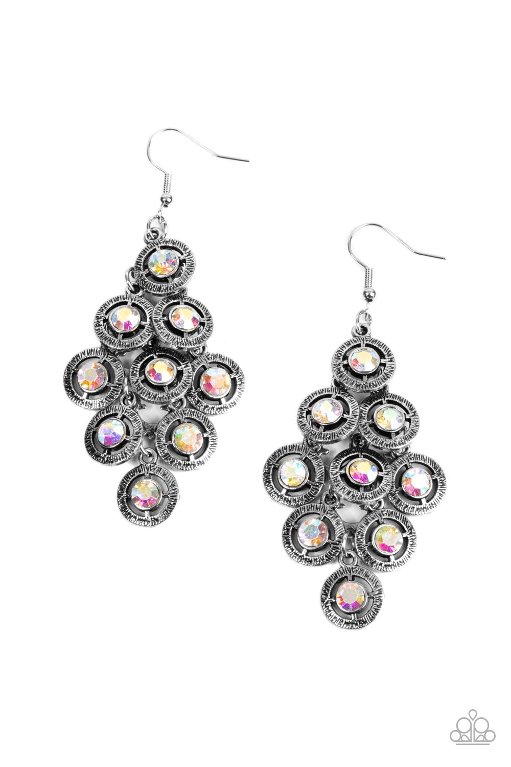 Constellation Cruise - Multi Earring - Paparazzi - Dare2bdazzlin N Jewelry
