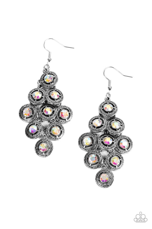 Constellation Cruise - Multi Earring - Paparazzi - Dare2bdazzlin N Jewelry