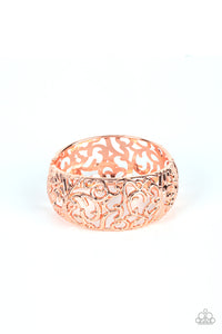 Courtyard Couture - Copper Bracelet - Paparazzi - Dare2bdazzlin N Jewelry