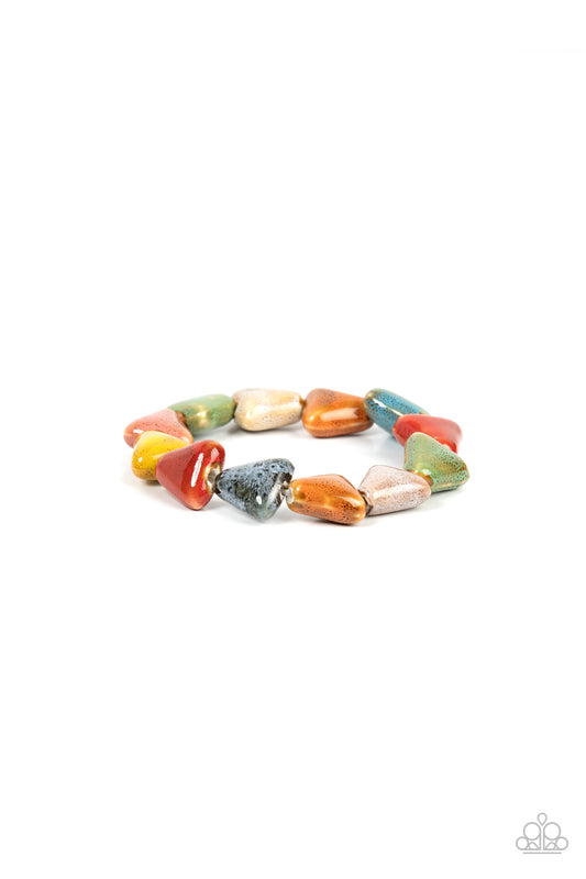 SHARK Out of Water - Multi Bracelet - Paparazzi - Dare2bdazzlin N Jewelry